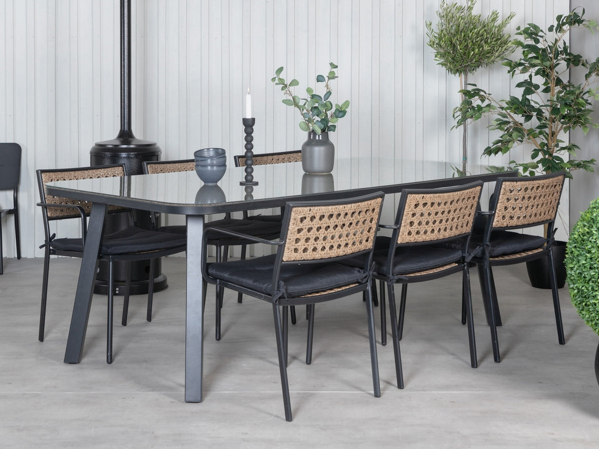 Galds un krēslu komplekts 266248