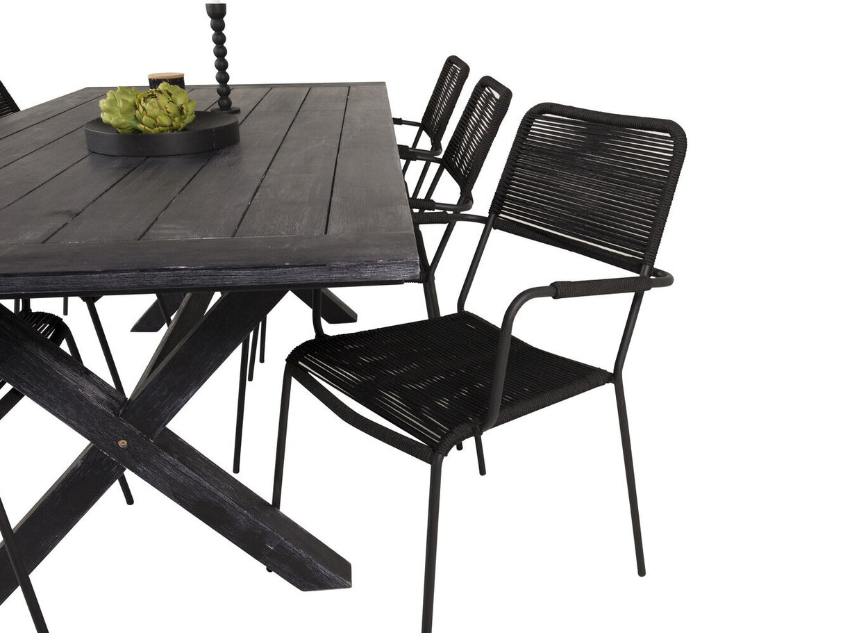 Galds un krēslu komplekts 440068