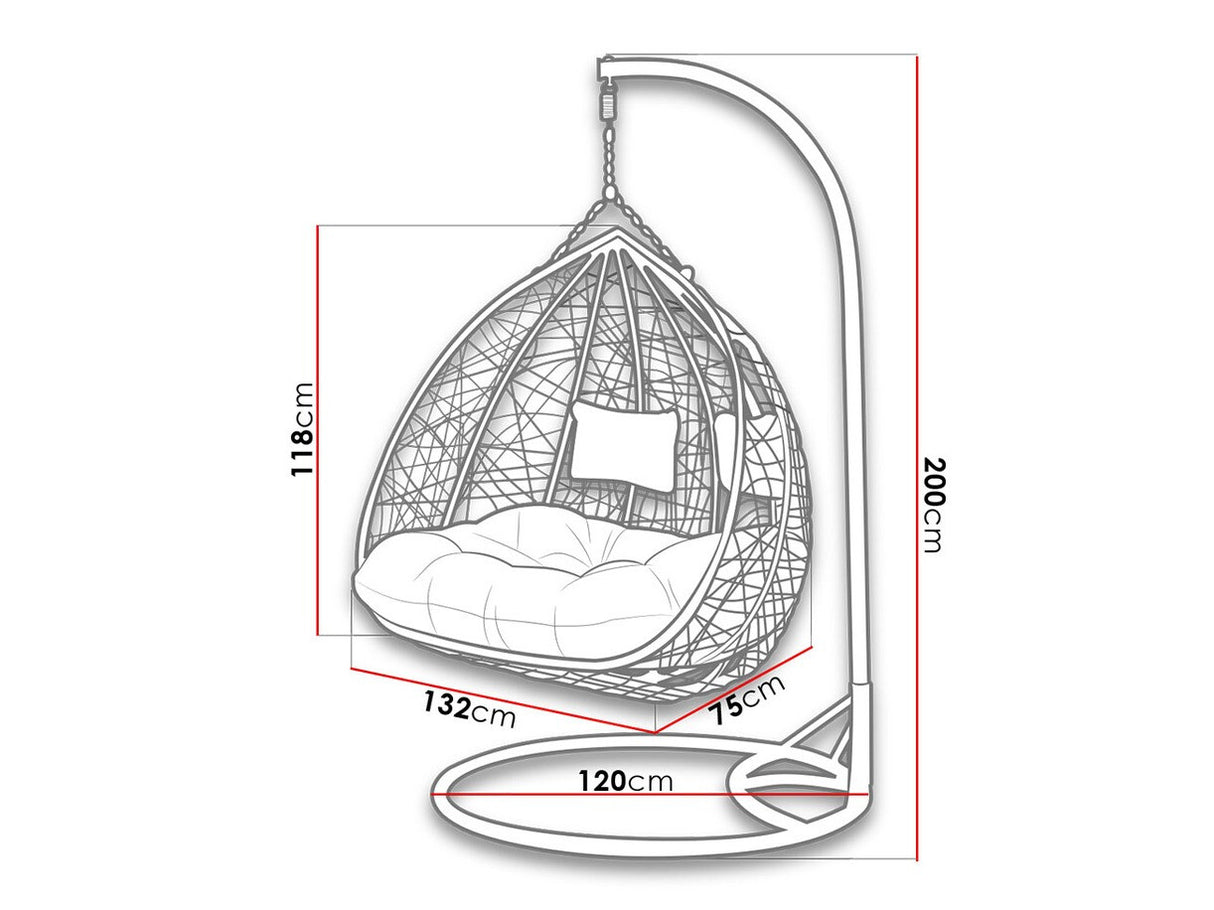 Piekaramais krēsls 193678
