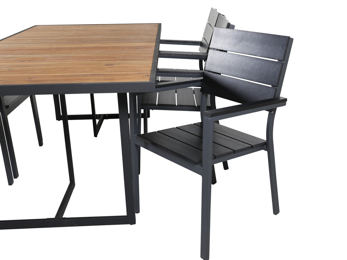 Galds un krēslu komplekts 440445