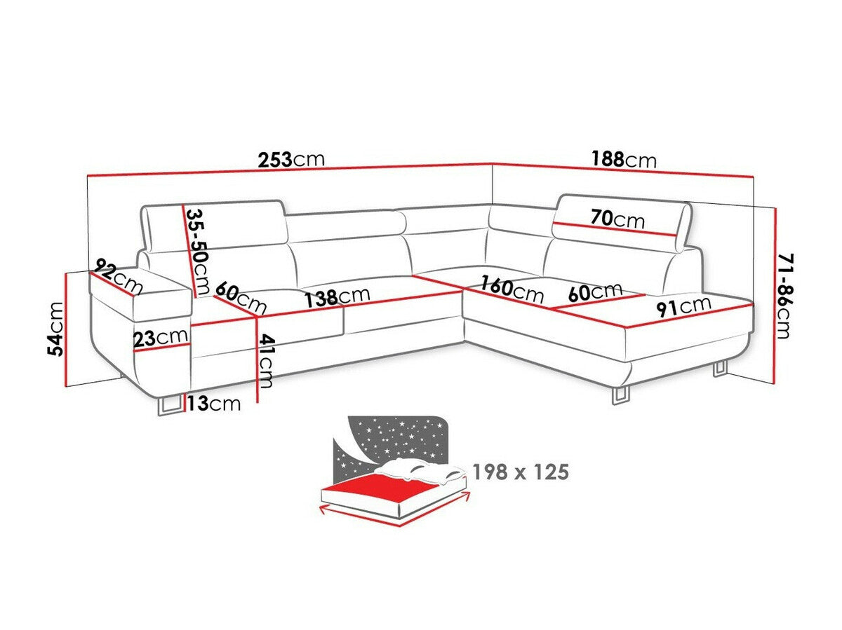 Stūra dīvāns 291455
