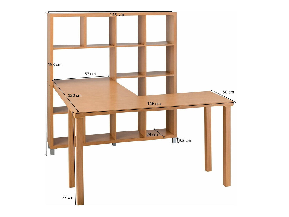 Stūra rakstāmgalds 432451