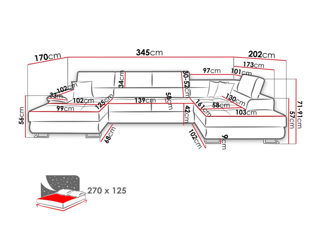 Stūra dīvāns 160124