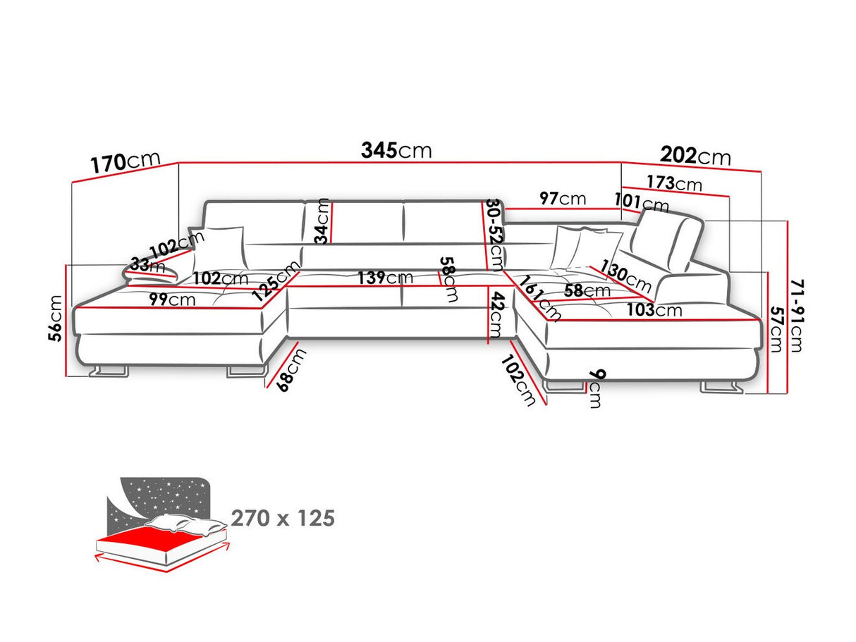 Stūra dīvāns 160124