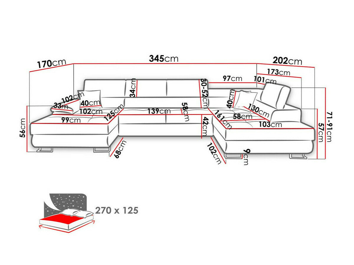 Stūra dīvāns 160124