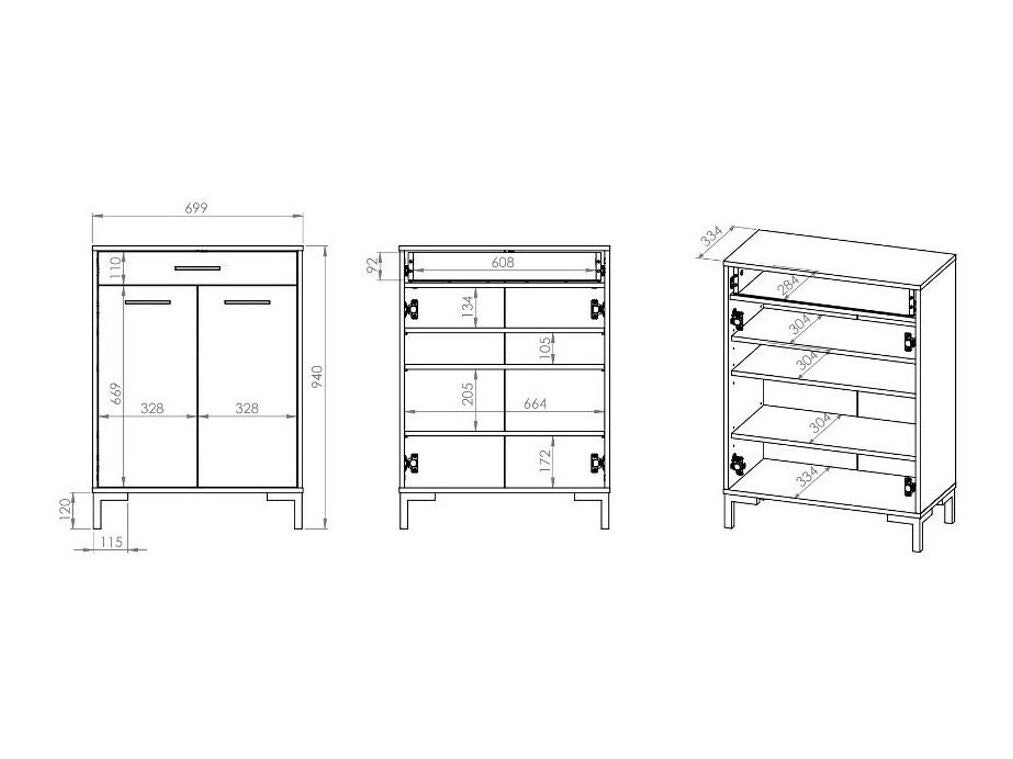 Apavu plaukts 308807