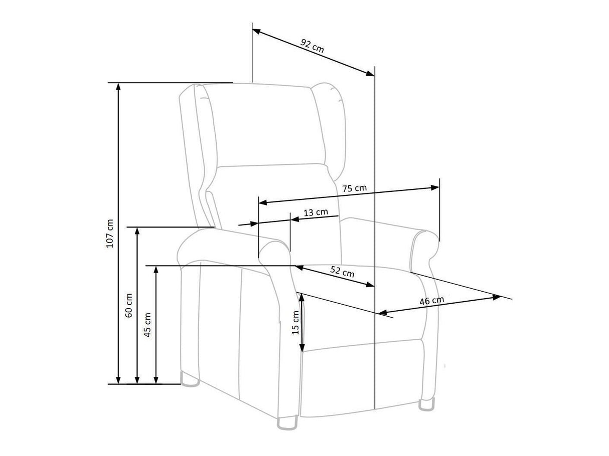 Krēsls reglainer 240210