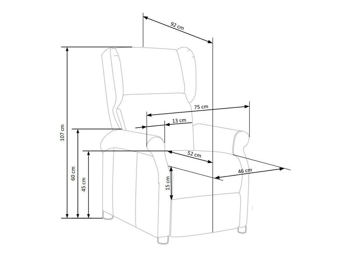 Krēsls reglainer 240210