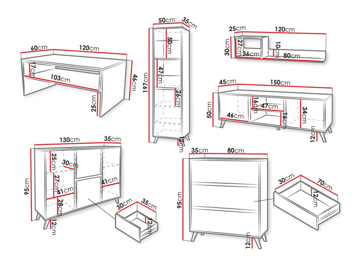 Viesistabas komplekts 444676