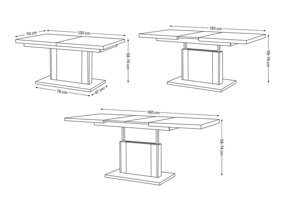 Žurnālu galdiņš transformeris 439557