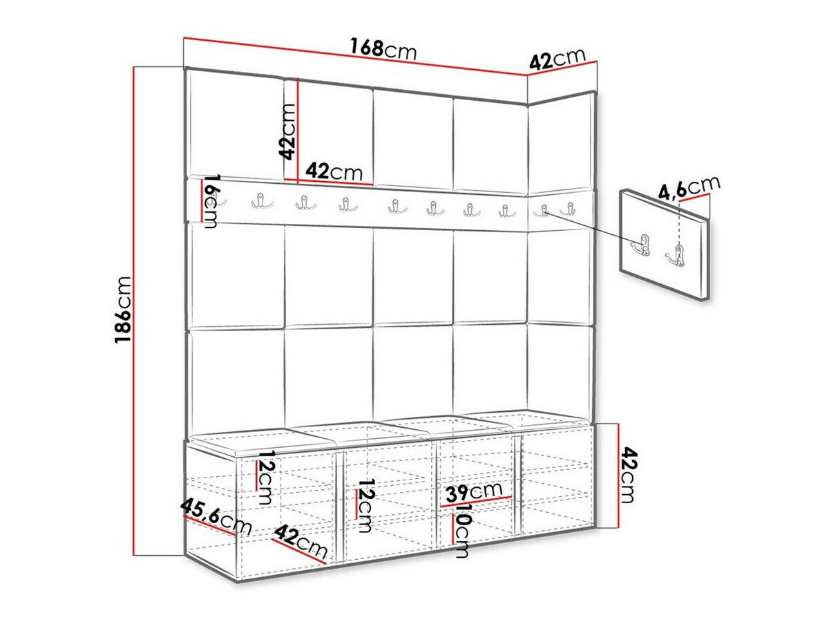 Priekšnama komplekts 420809