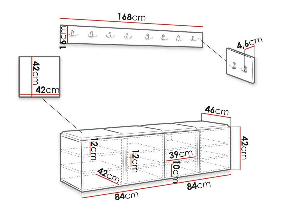 Priekšnama komplekts 445422