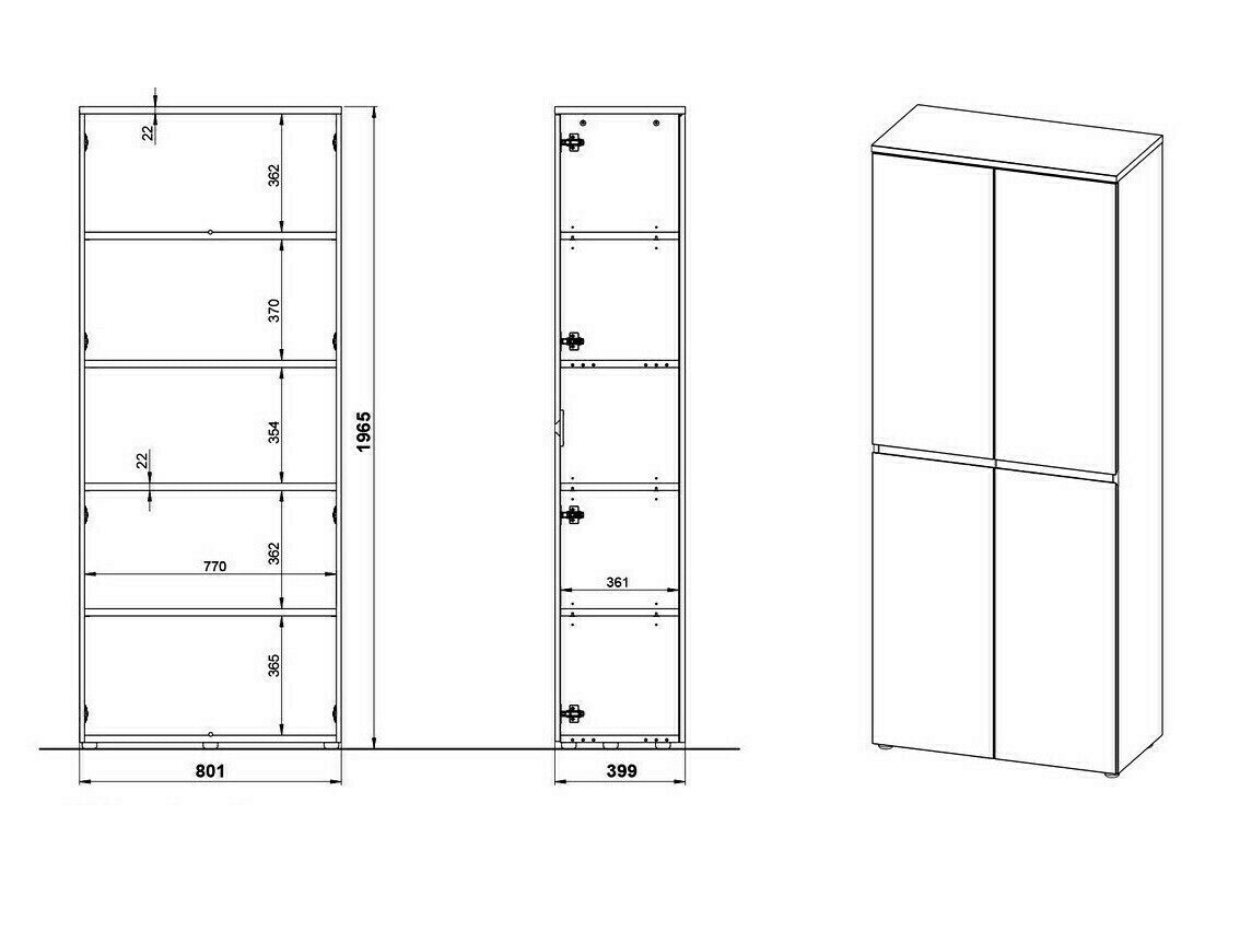 Mēbeļu komplekts 446152