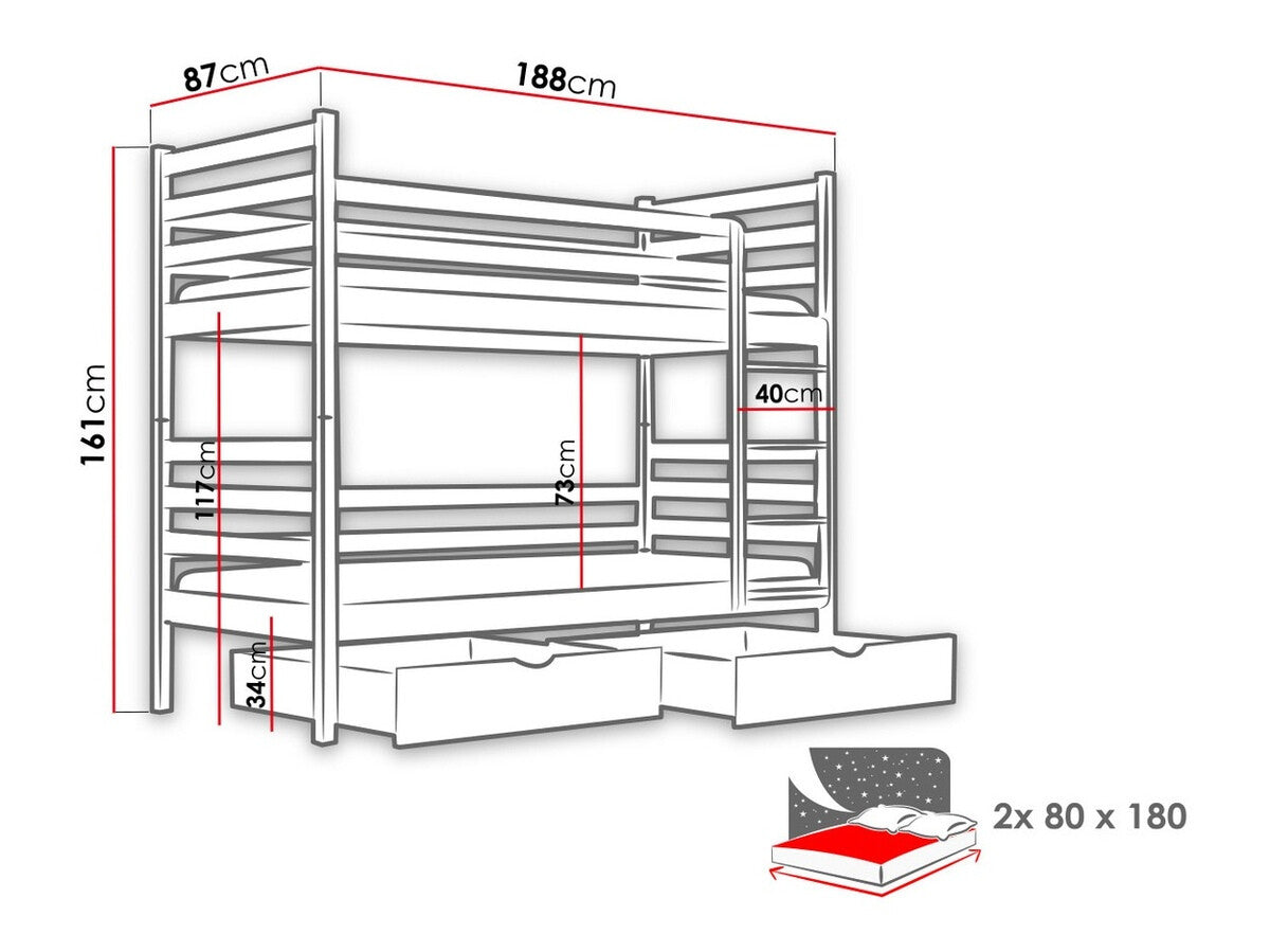 Divstāvu gulta 202819