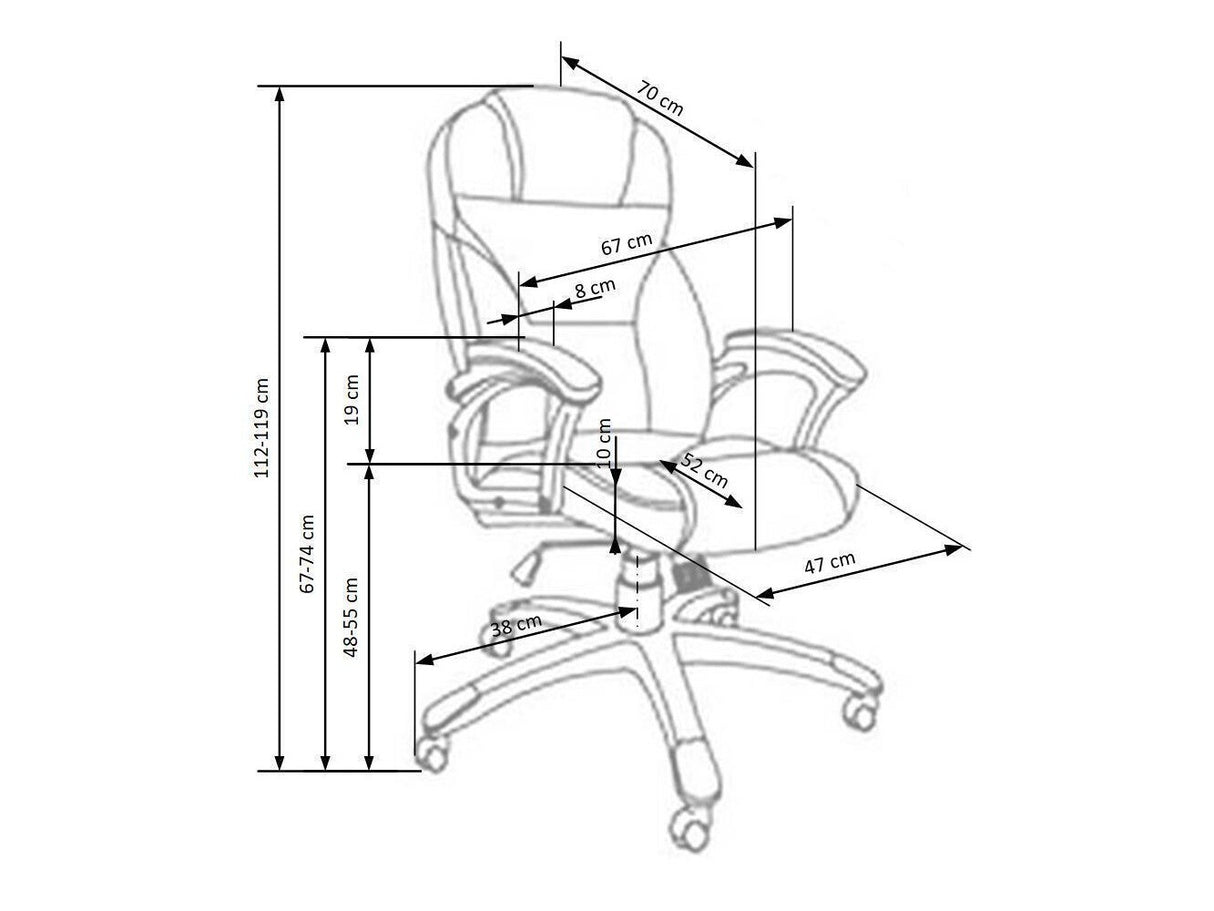 Biroja krēsls 35440