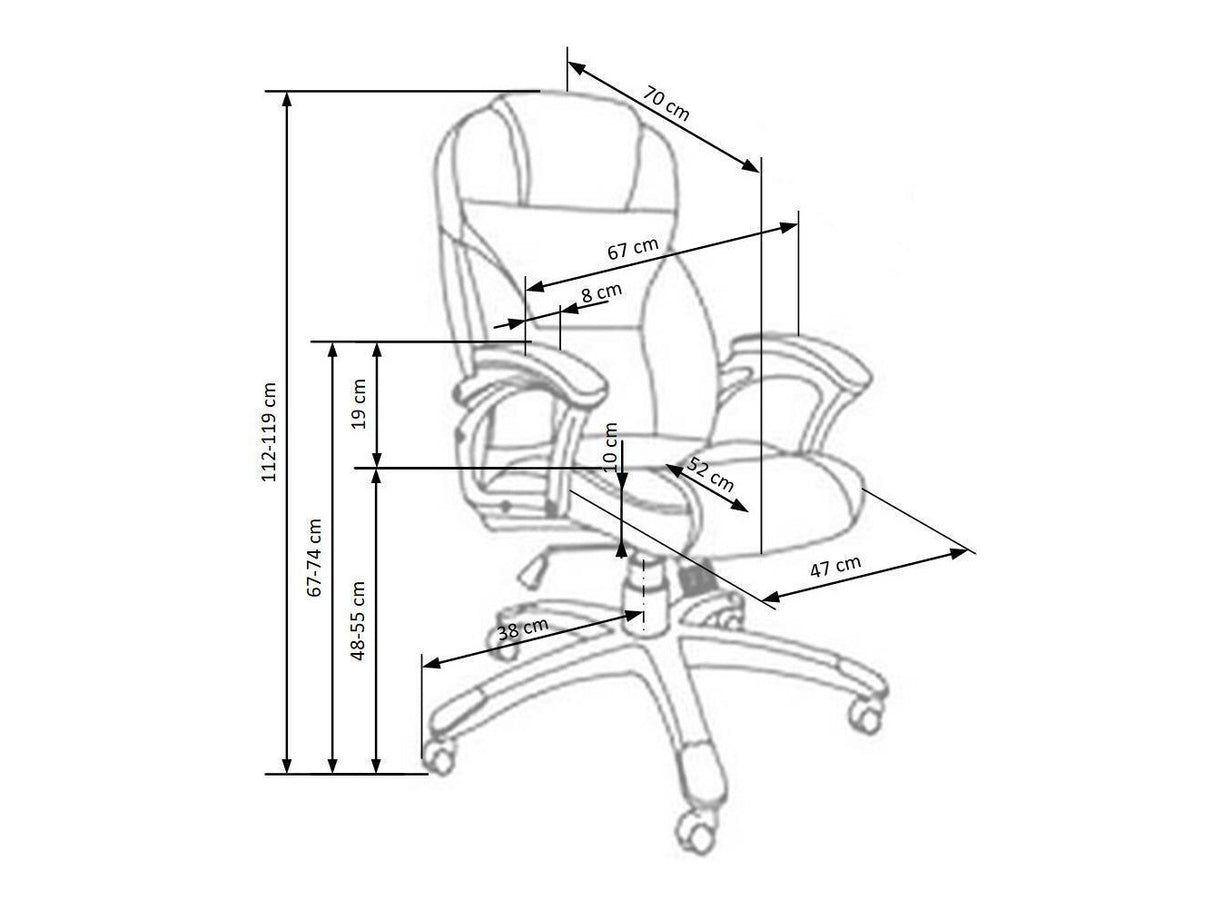Biroja krēsls 35440