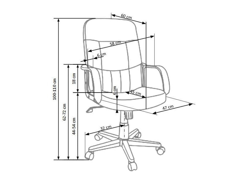 Biroja krēsls 191516