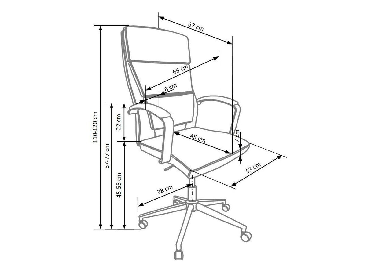 Biroja krēsls 40908