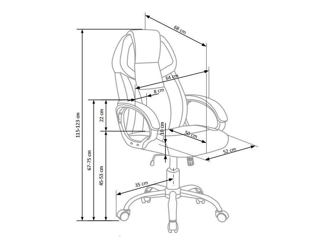 Biroja krēsls 66778