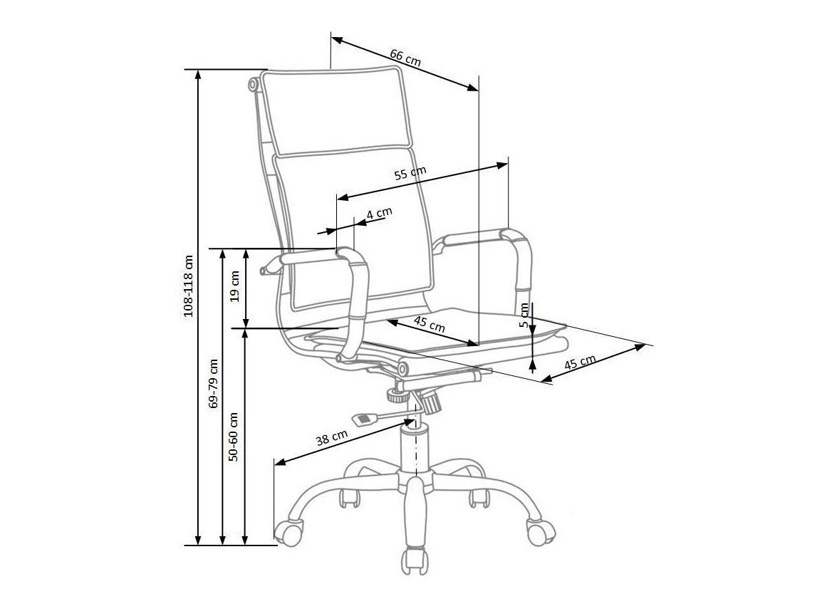 Biroja krēsls 40916
