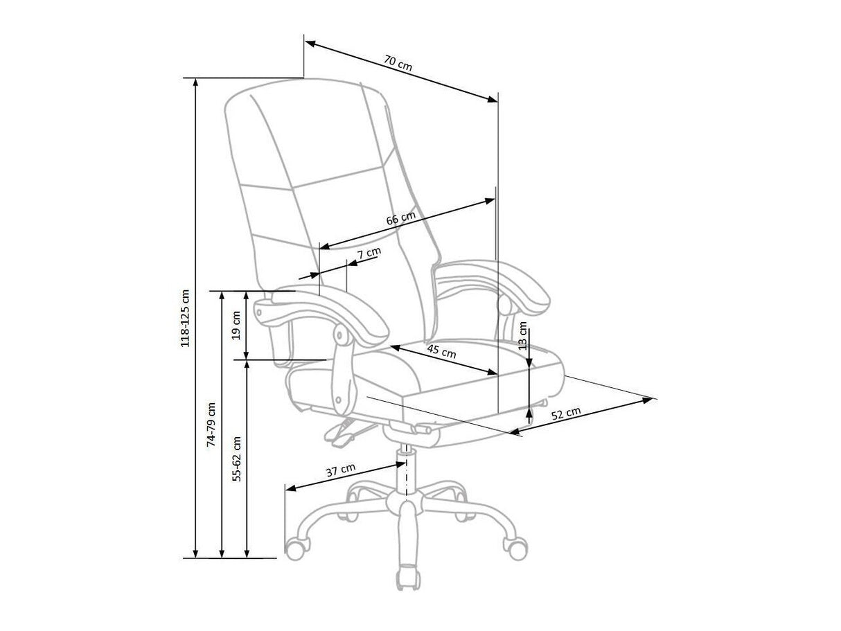 Biroja krēsls 110935