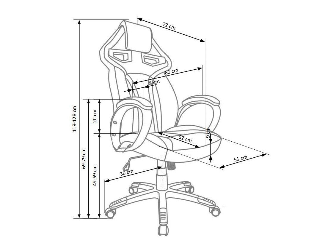 Biroja krēsls 111533