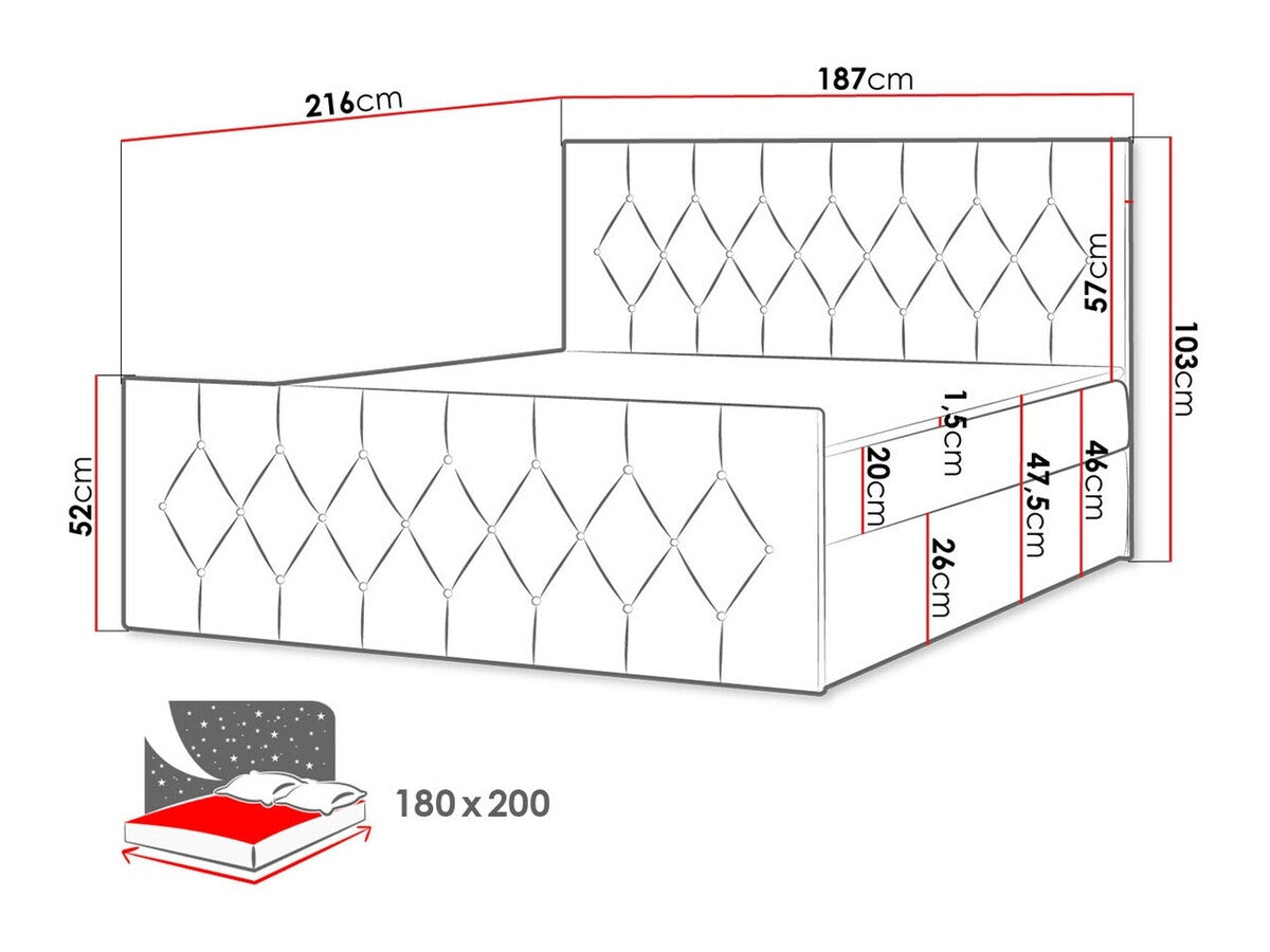 Kontinentālā gulta 439169