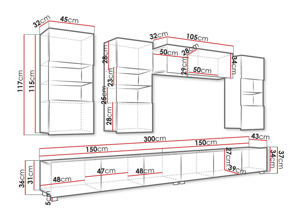 Viesistabas komplekts 61433