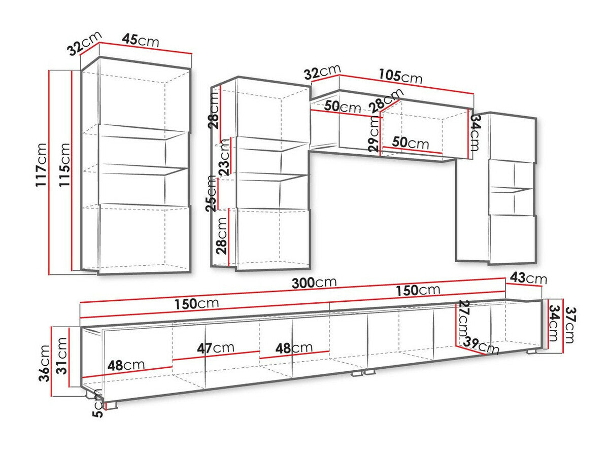Viesistabas komplekts 61433