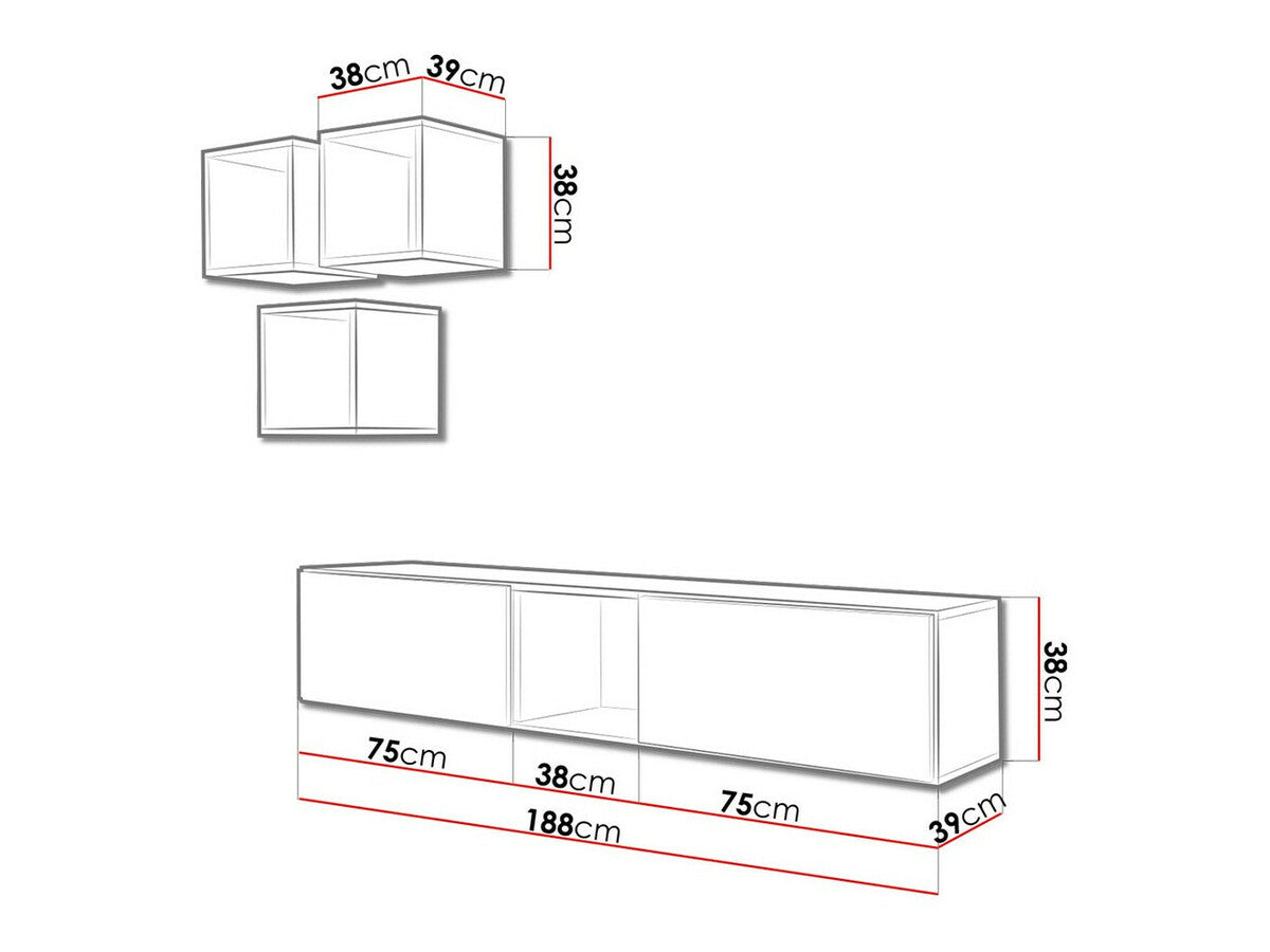 Viesistabas komplekts 70596