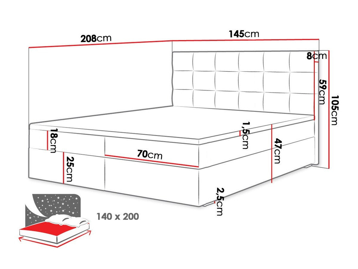 Kontinentālā gulta 373164