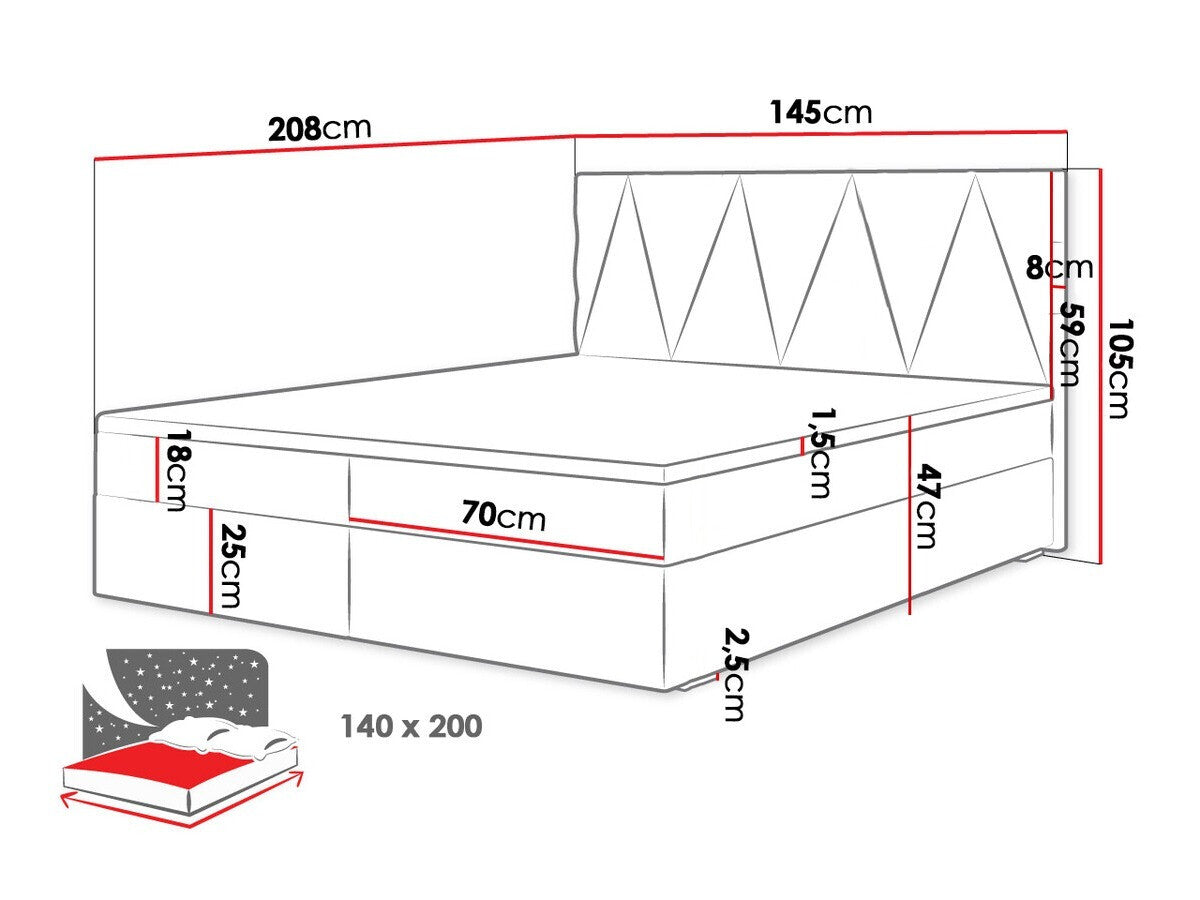 Kontinentālā gulta 373241