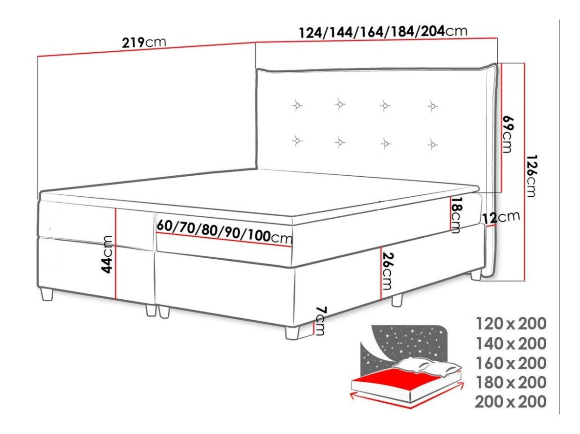 Kontinentālā gulta 314938