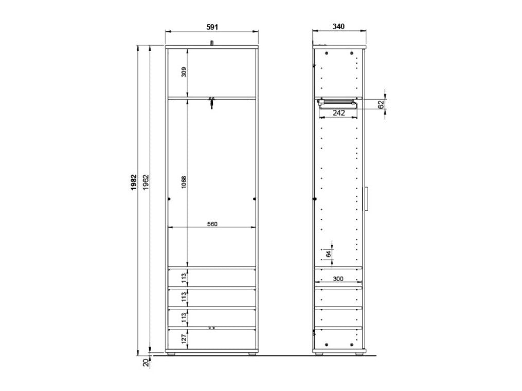 Skapis 175383