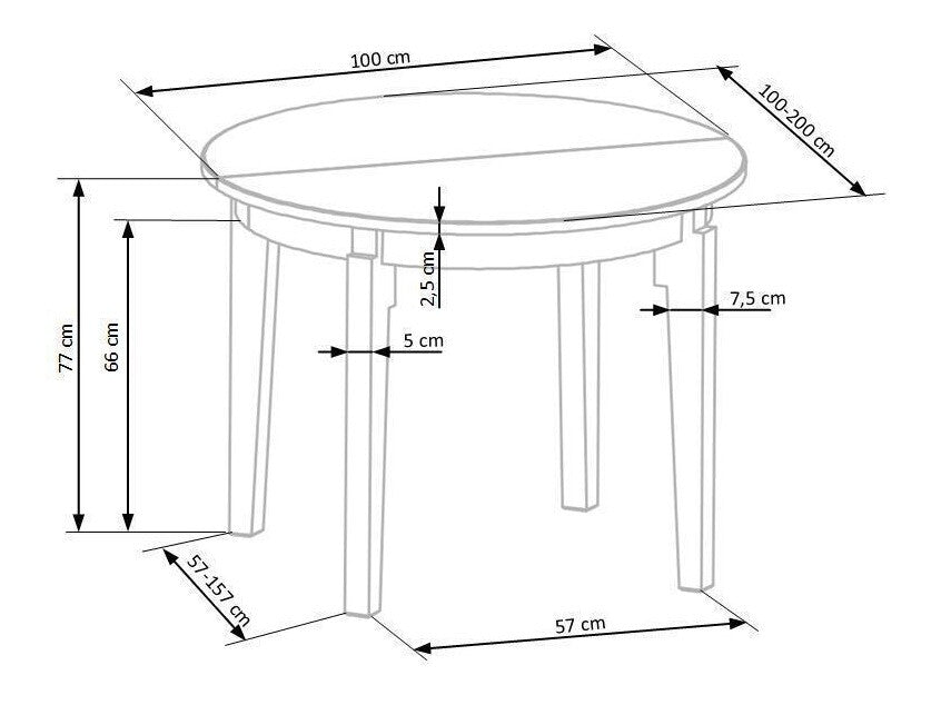 Ēdamistabas komplekts 207205