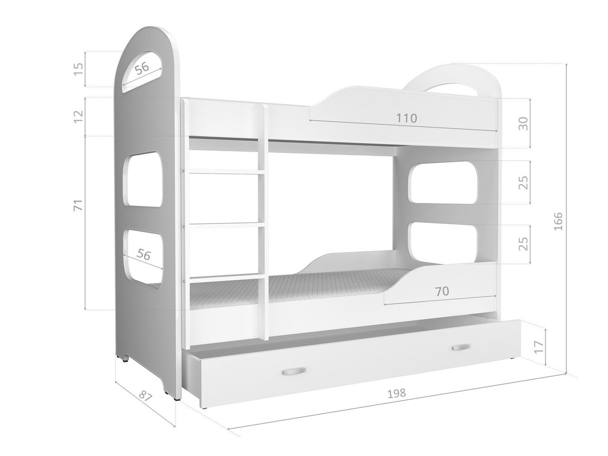 Divstāvu gulta 145221