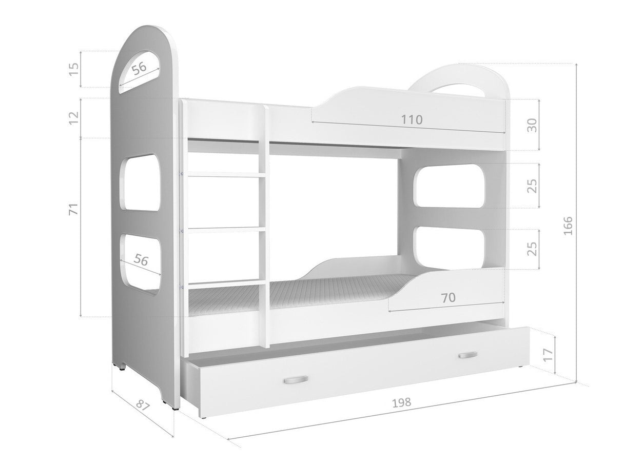 Divstāvu gulta 145221