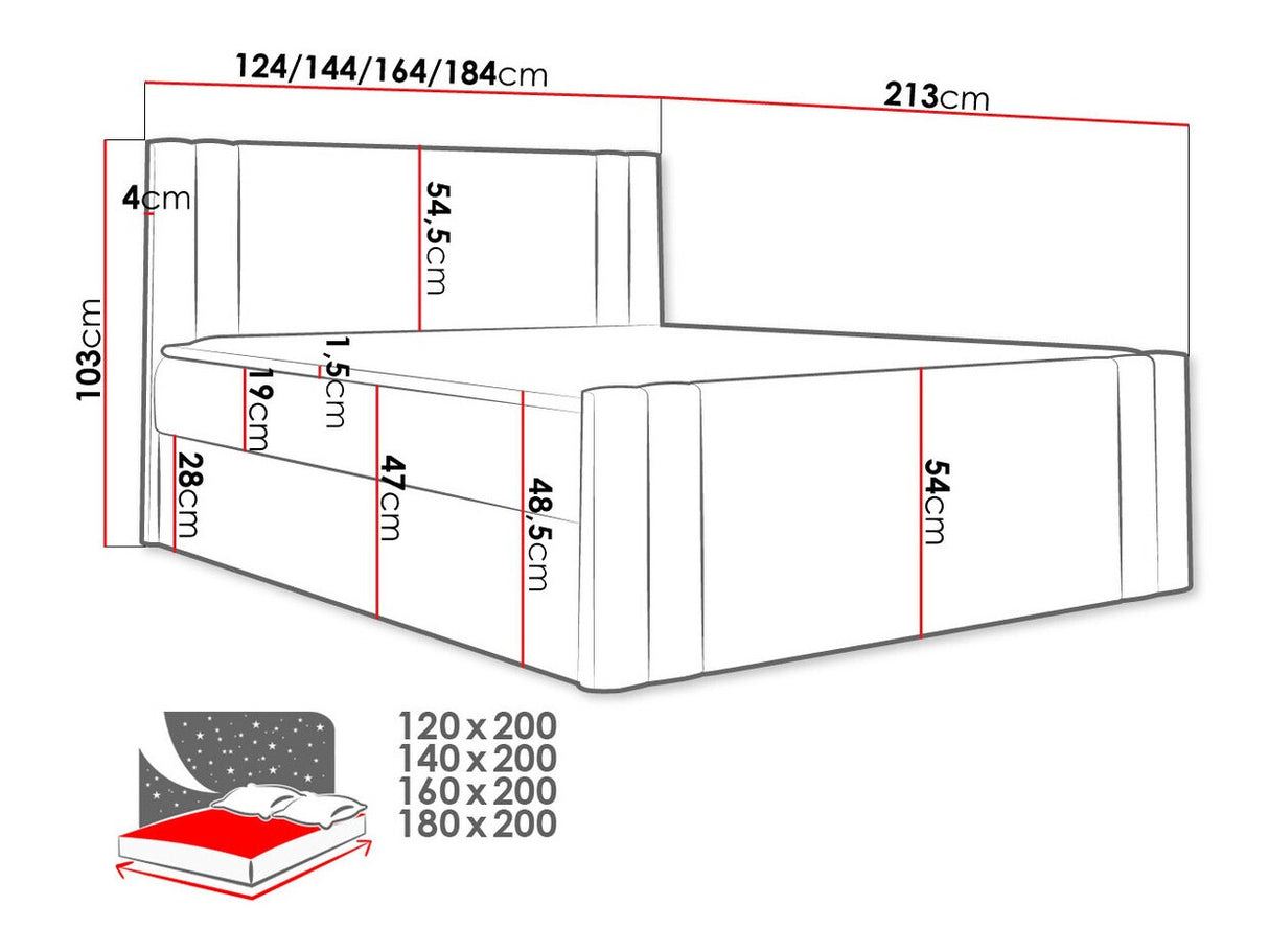 Kontinentālā gulta 405023