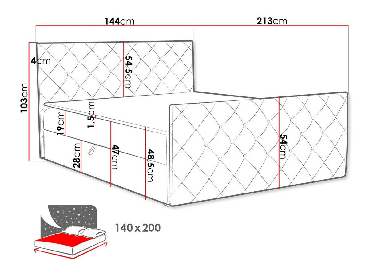 Kontinentālā gulta 406597
