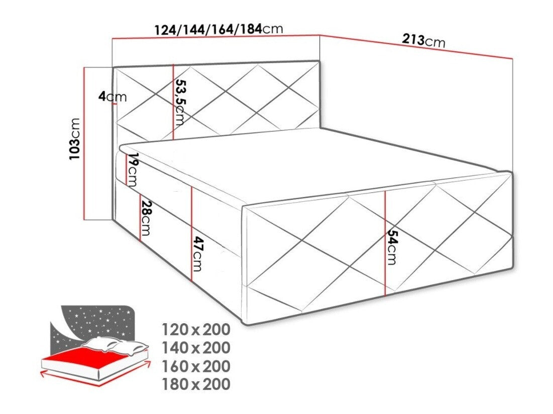 Kontinentālā gulta 376371