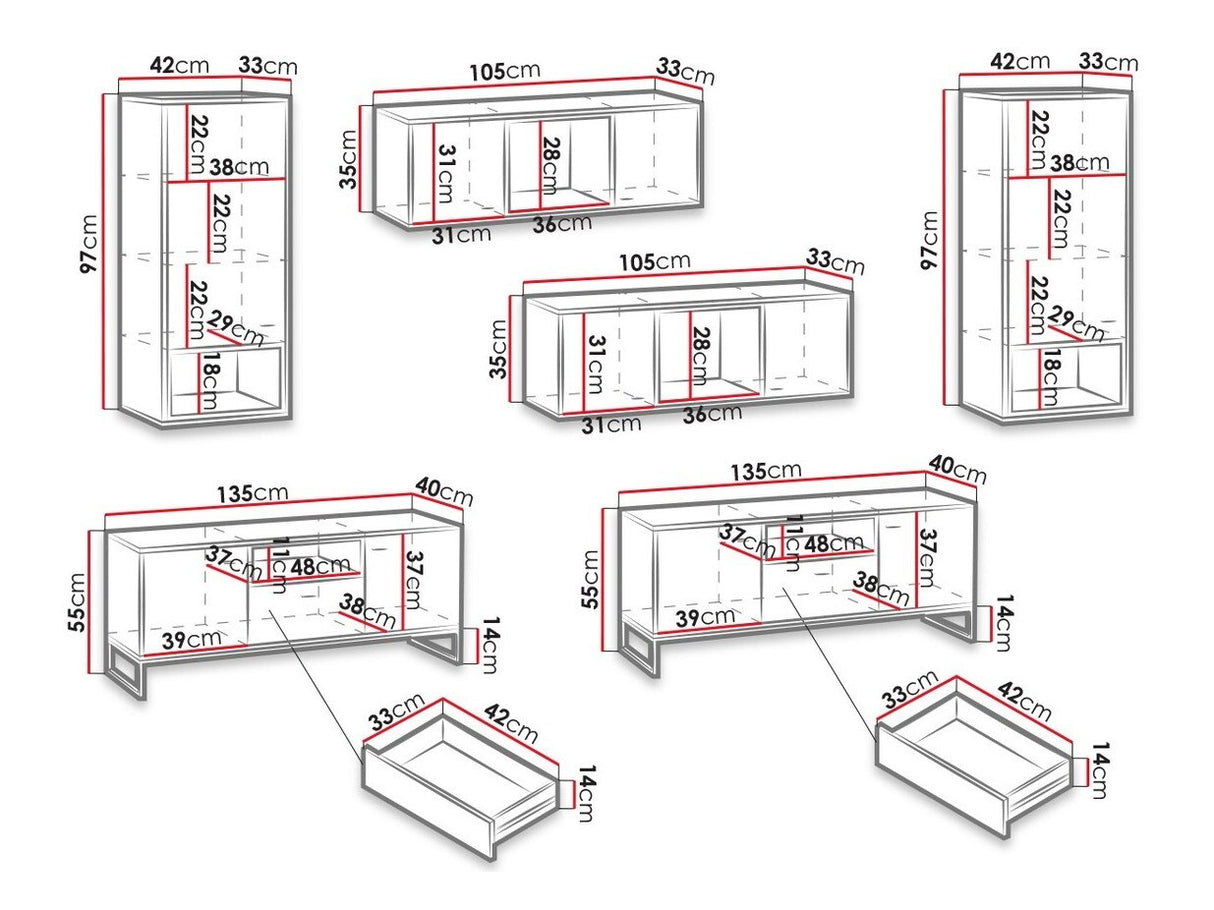 Viesistabas komplekts 263580