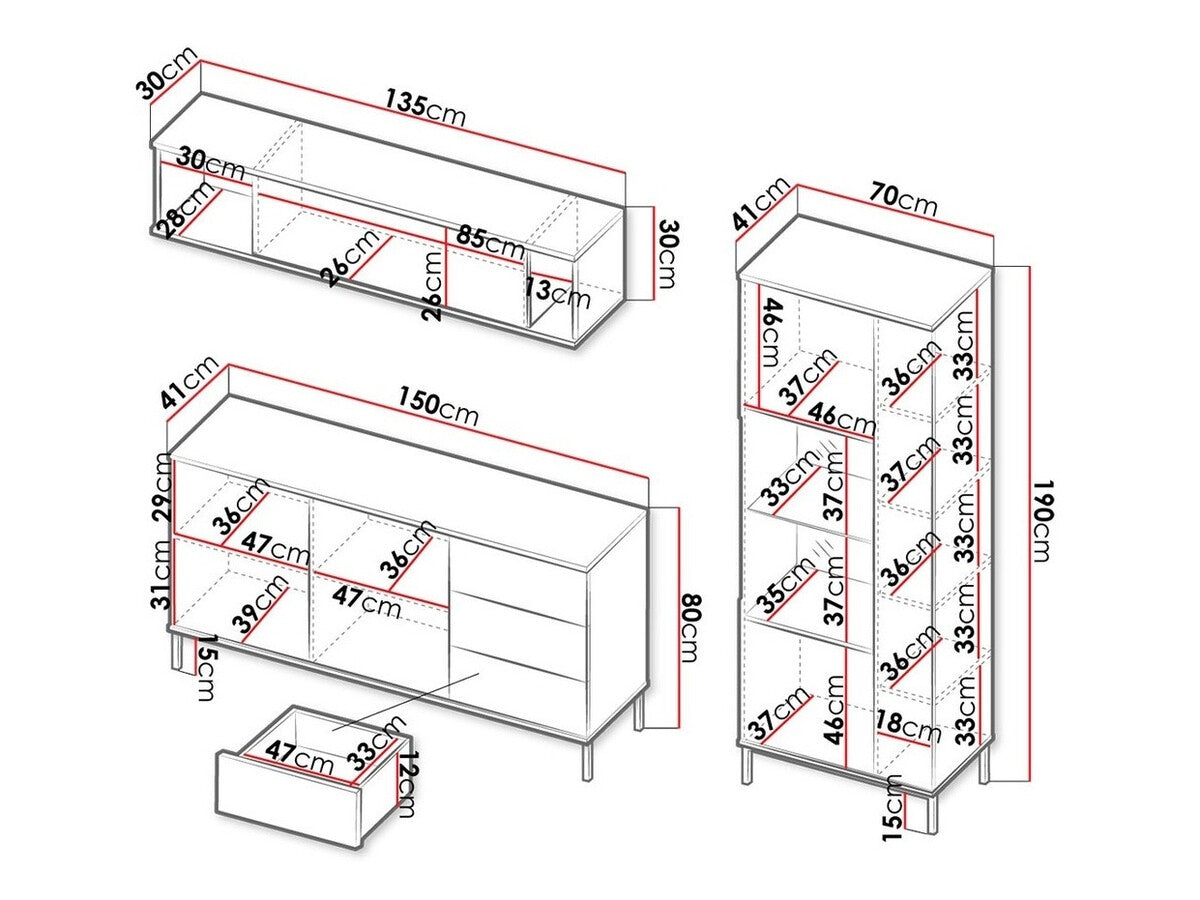 Viesistabas komplekts 391002