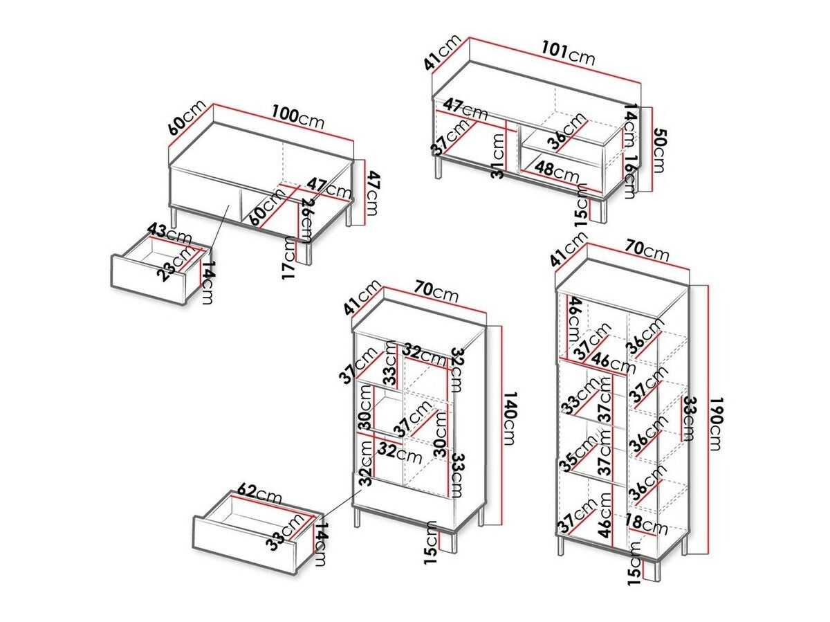 Viesistabas komplekts 390962