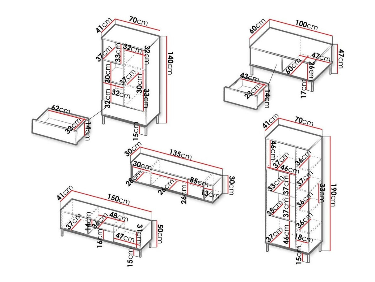 Viesistabas komplekts 390917