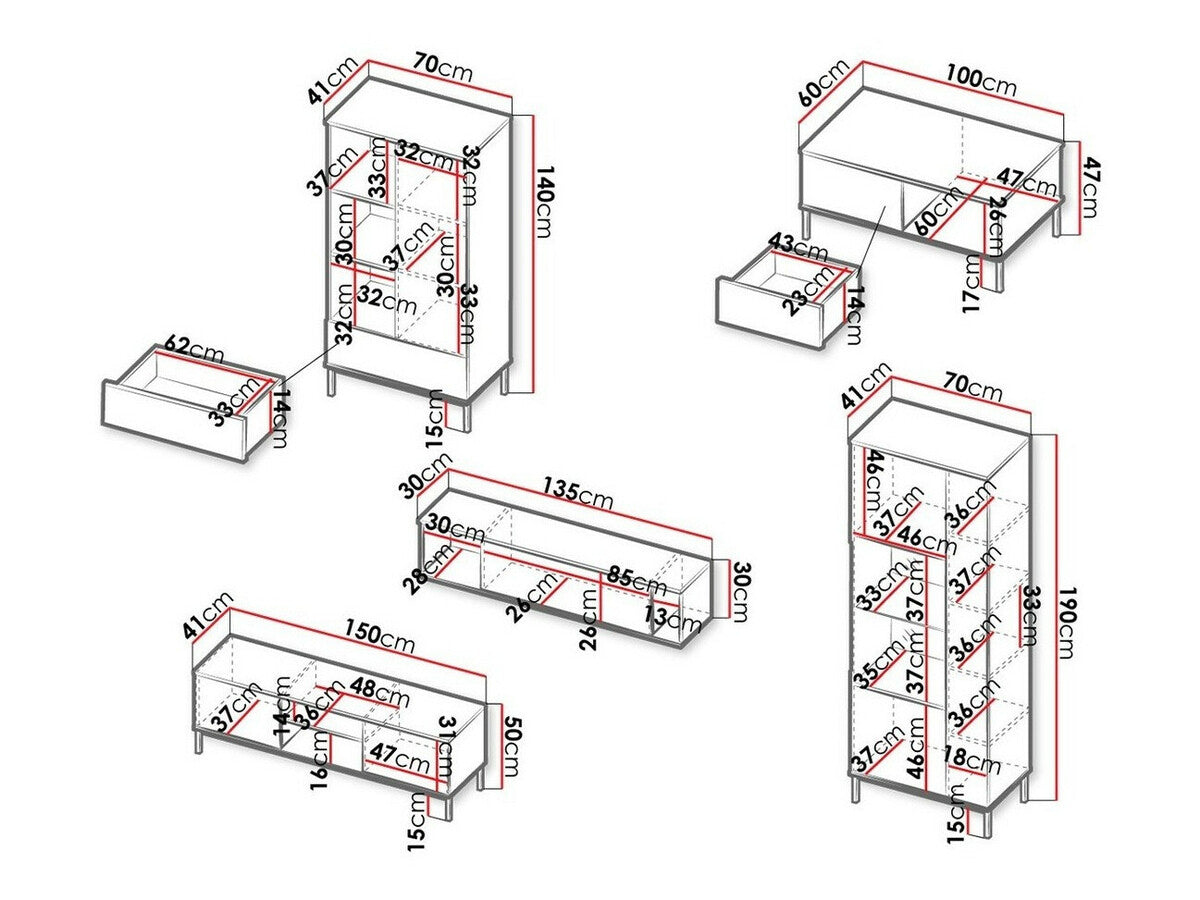 Viesistabas komplekts 390917