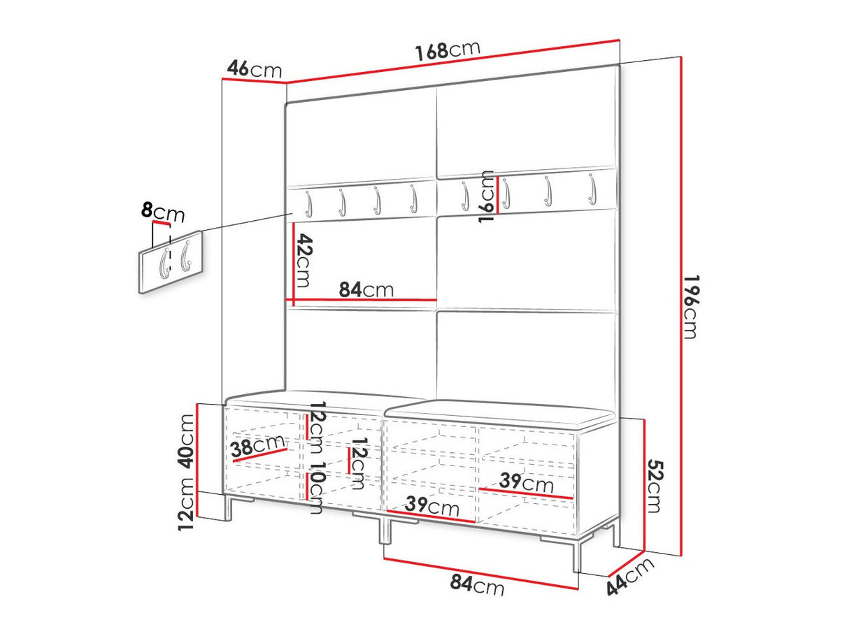 Priekšnama komplekts 451222