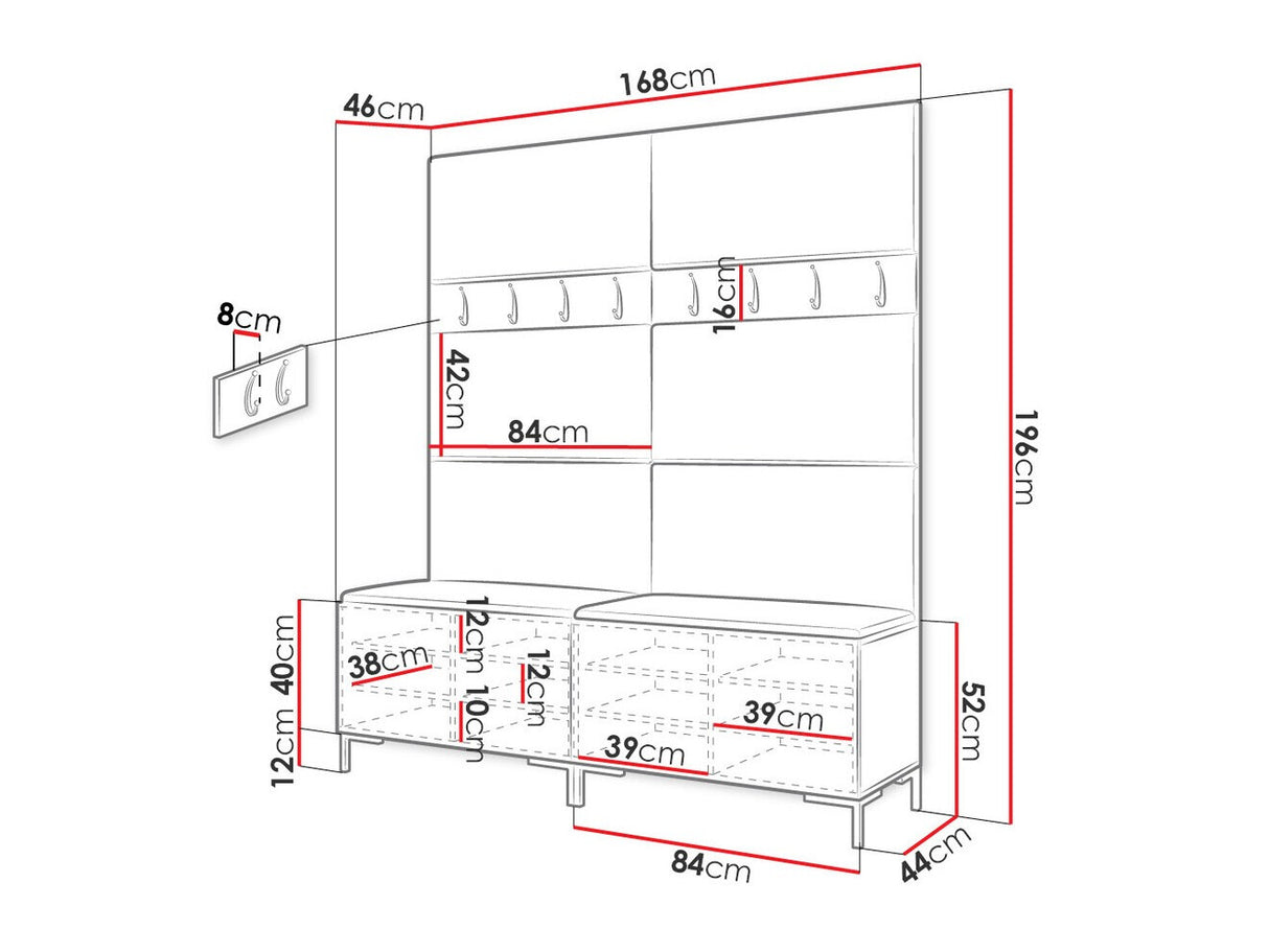 Priekšnama komplekts 451222