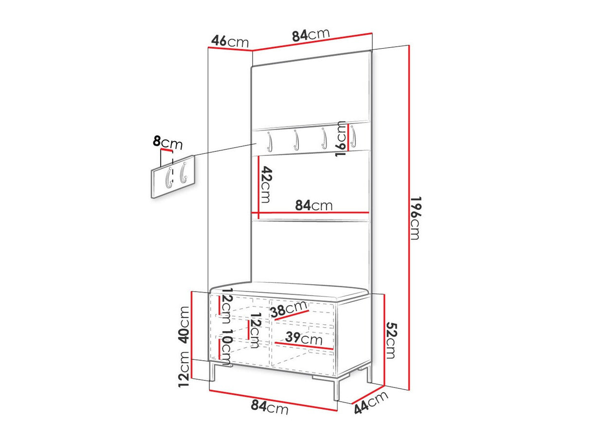 Priekšnama komplekts 451295