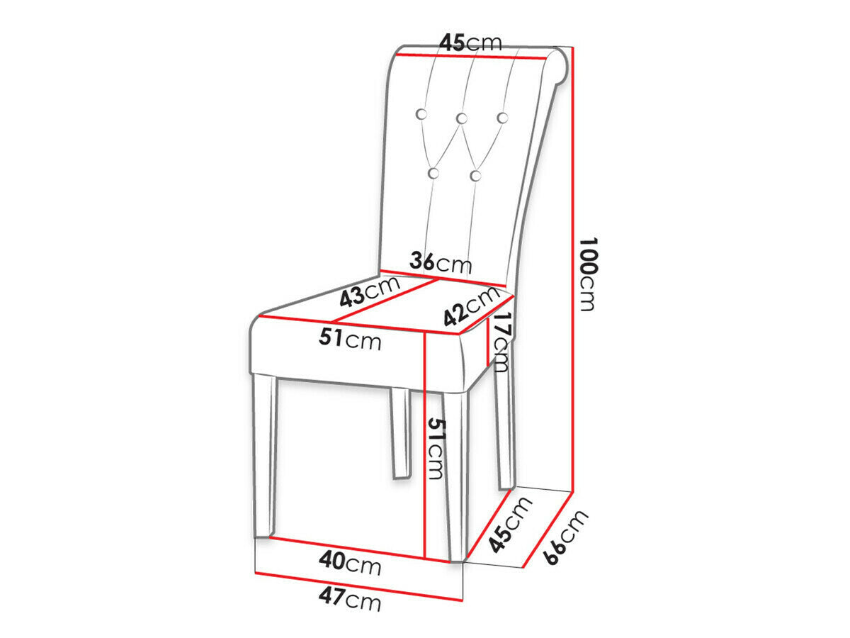 Ēdamistabas komplekts 451528
