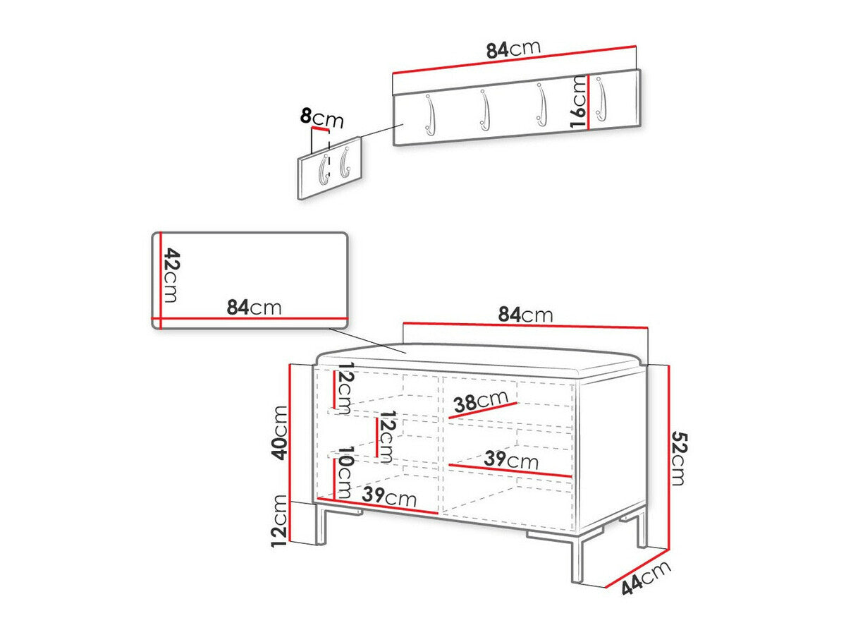 Priekšnama komplekts 451864